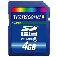 Transcend 4GB SDHC Class 6 (TS4GSDHC6) Transcend 4GB SDHC Class 6 (TS4GSDHC6)